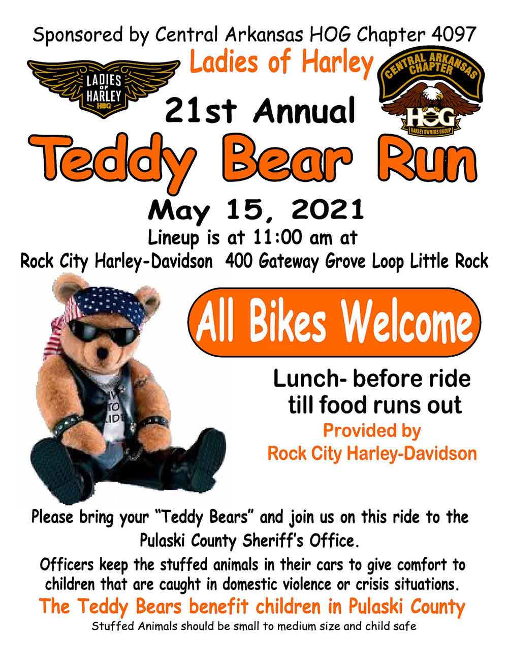 21'st Annual TEDDY BEAR RUN Rock City HD
